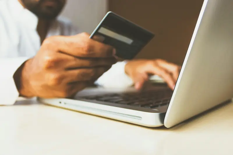 Mobile payment and fintech app on a smartphone