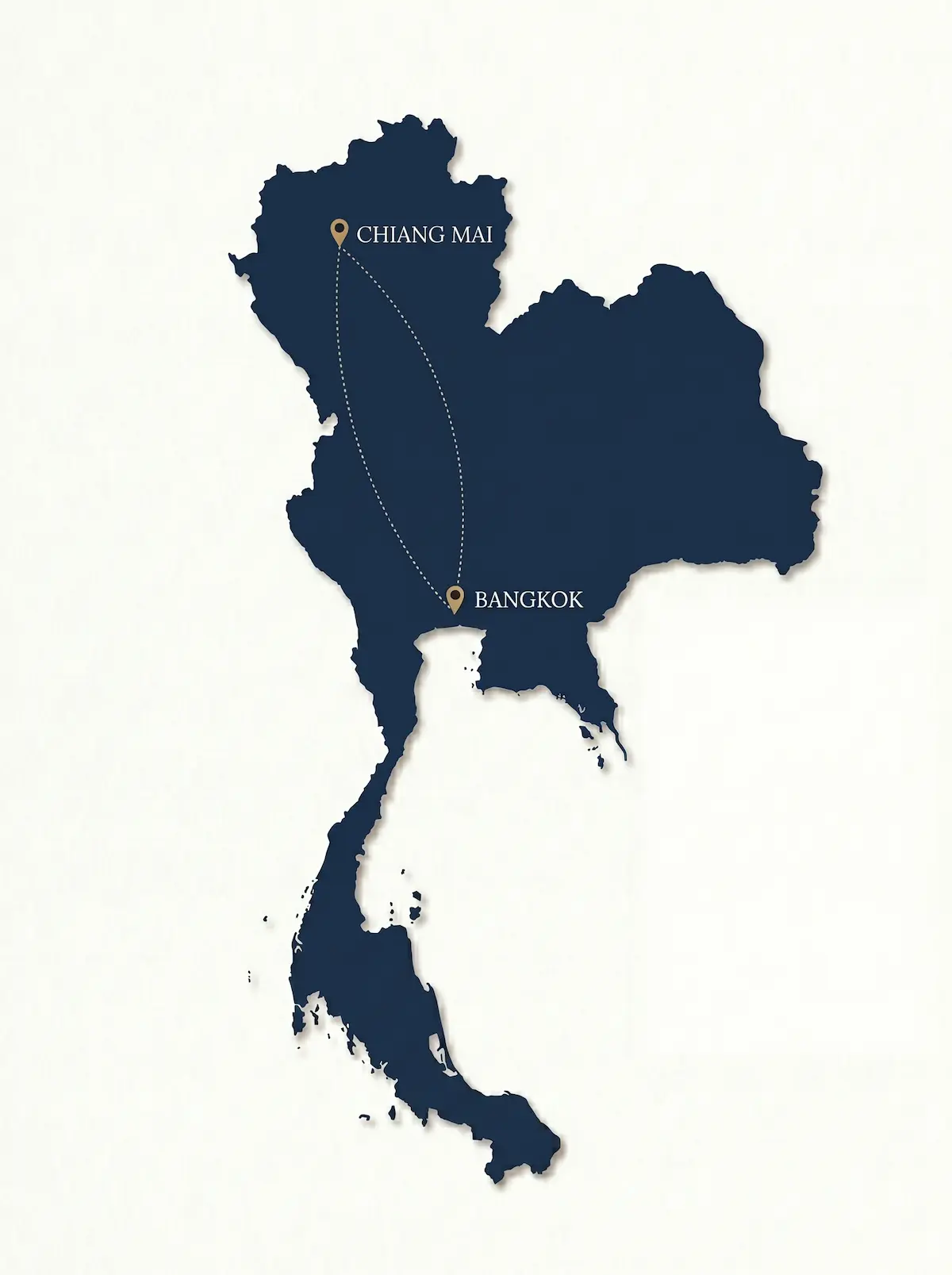 Bangkok temple silhouettes at sunset: the essential Thailand in one week